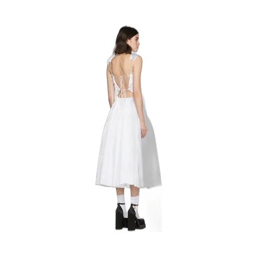 Ruth Tiered Open-Back Dress