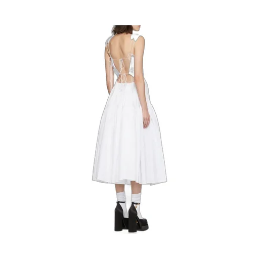 Ruth Tiered Open-Back Dress