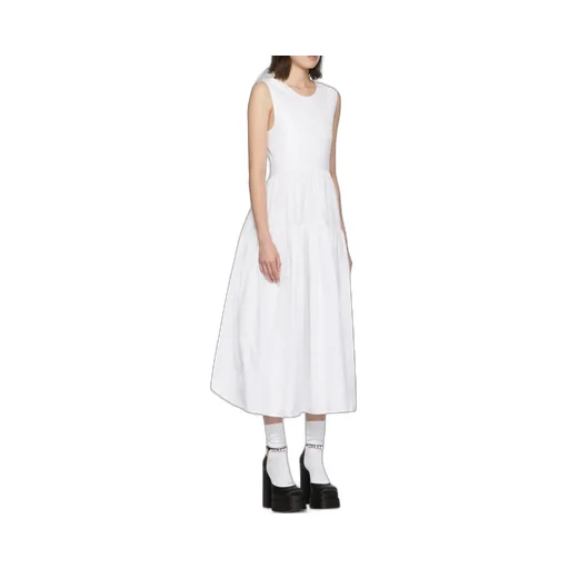 Ruth Tiered Open-Back Dress