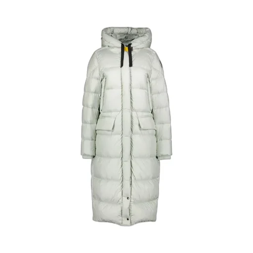 Long-Sleeved Hooded Down Jacket