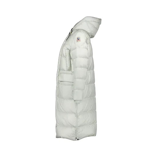 Long-Sleeved Hooded Down Jacket