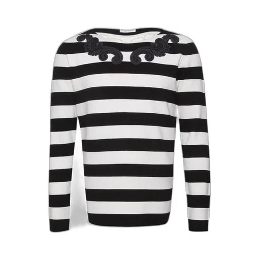 Matching Color Round-Neck Sweater