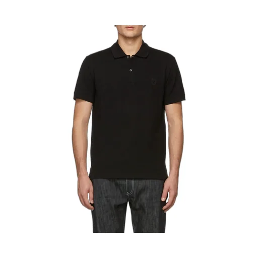 Ribbed Cotton Polo Shirt
