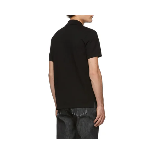 Ribbed Cotton Polo Shirt
