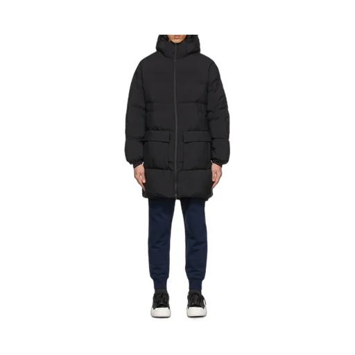 Y-3 Zip-Up Hooded Down Coat