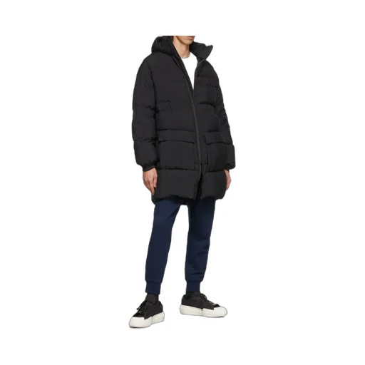 Y-3 Zip-Up Hooded Down Coat