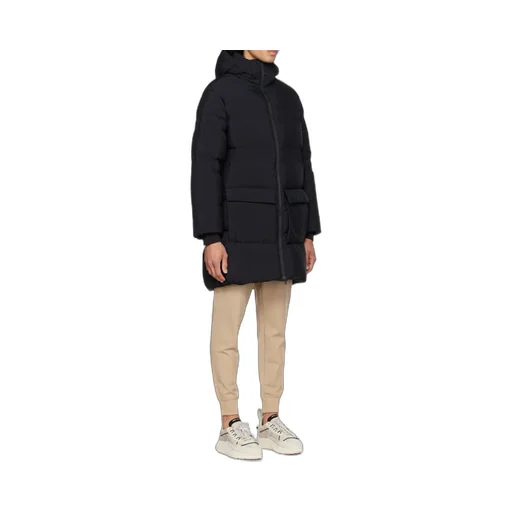 Y-3 Zip-Up Hooded Down Coat