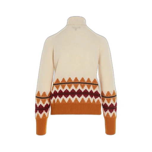 Long-Sleeved High-Neck Pullover