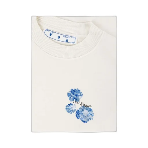 Floral Logo-Print Sweatshirt Dress