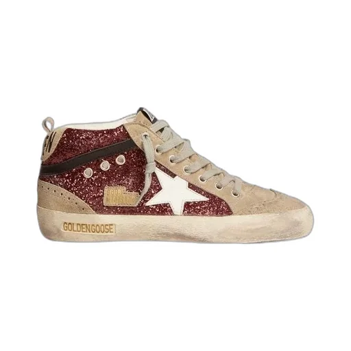 Golden Goose Deluxe Brand Mid Star Classic High-Top Sneakers