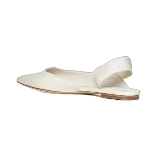 Vara Ballet Flats With Exposed Heels