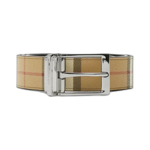 Burberry Checked Buckle Belt