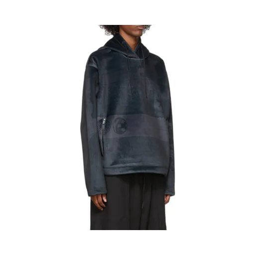 Tonal Logo Print Hoodie