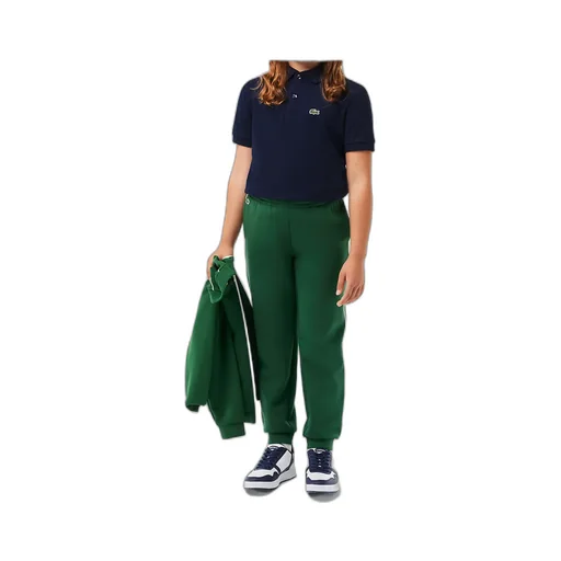 Lacoste Kids Logo-Patch Short-Sleeved Polo Shirt