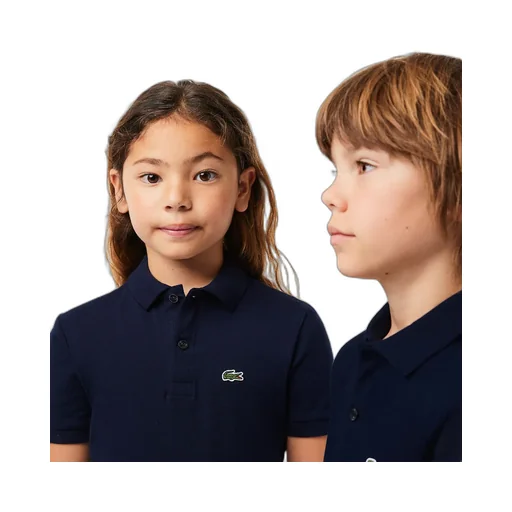 Lacoste Kids Logo-Patch Short-Sleeved Polo Shirt