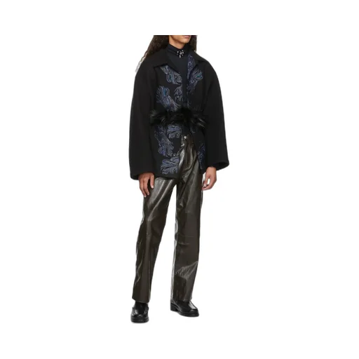 Black High-Necked Pullover