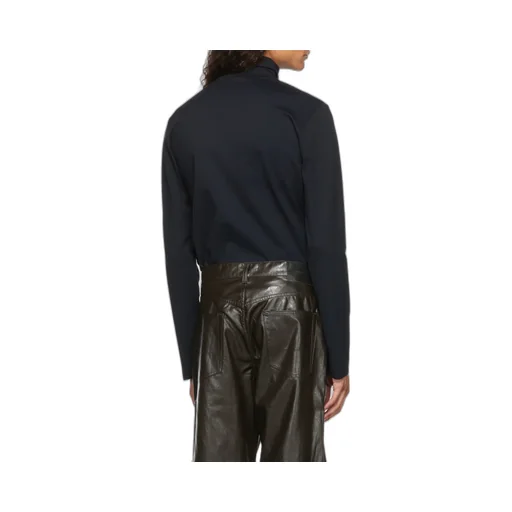 Black High-Necked Pullover