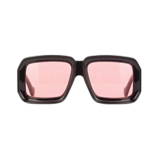 Black Logo Logo Sunglasses