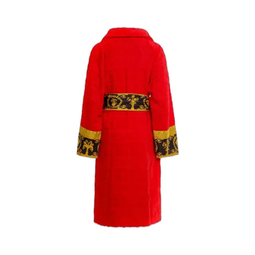 Versace Barocco Detailed Bathrobe
