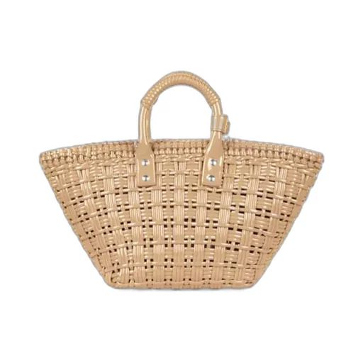 Borsa Bistro Xs Basket Con Tracolla Da Donna In Beige