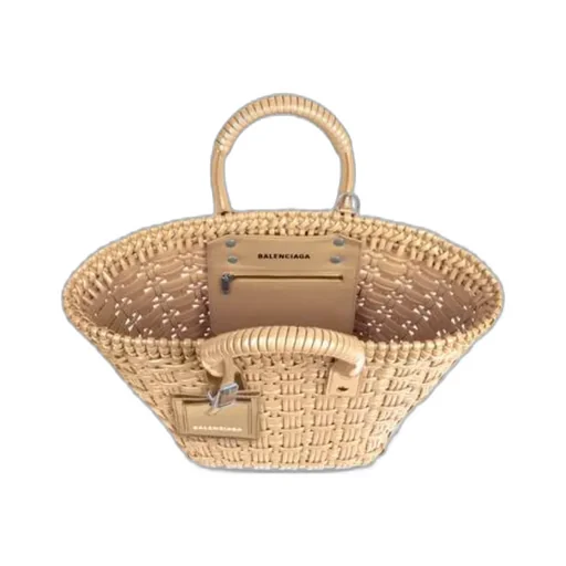 Borsa Bistro Xs Basket Con Tracolla Da Donna In Beige