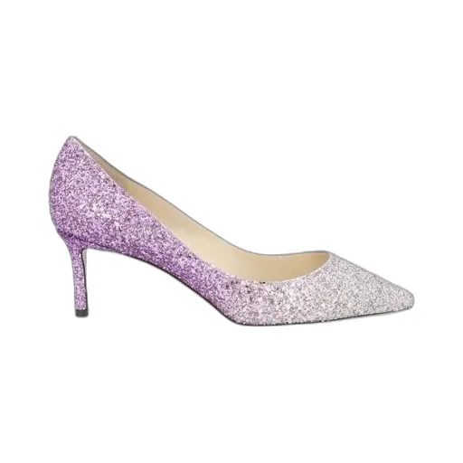 Sequin Design High Heels