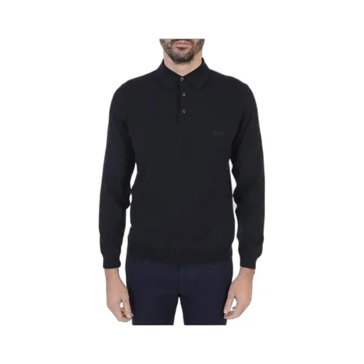 Long-Sleeved Polo Shirt