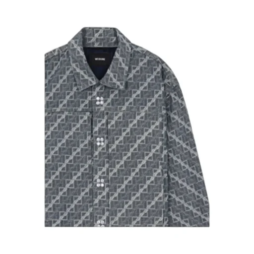 Logo Denim Coat