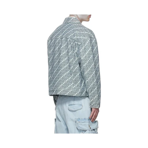 Logo Denim Coat