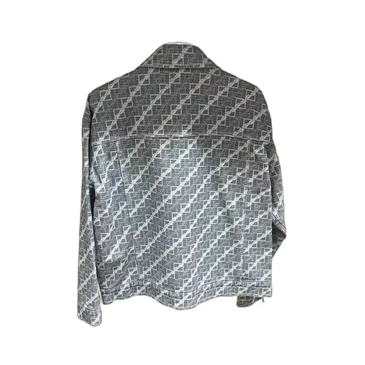 Logo Denim Coat