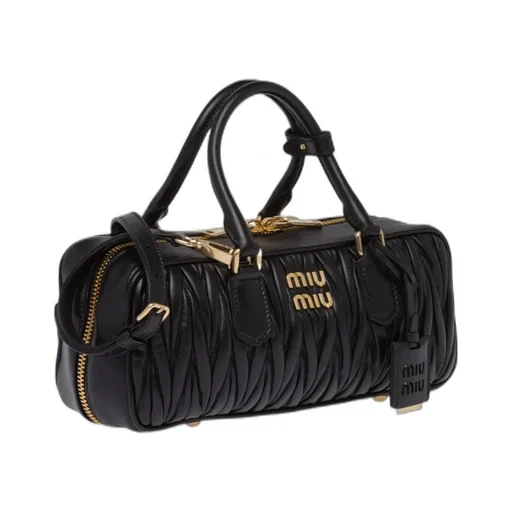 Miu Miu Arcadie Matelassé Zipped Handbag