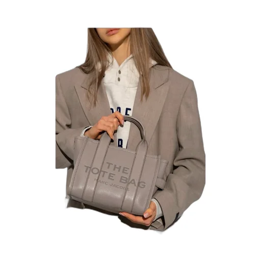 Marc Jacobs Logo Embossed Small Tote Bag
