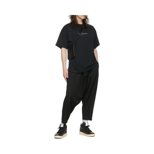 Discord Yohji Yamamoto Embroidered Shoulder Bag