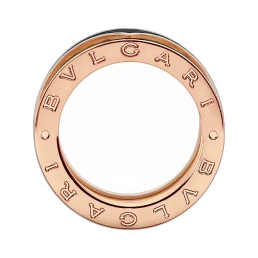 Rose Gold And Ceramic Rings