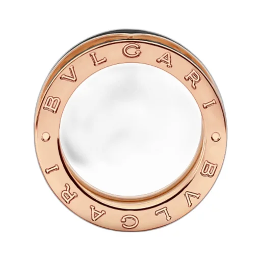 Rose Gold And Ceramic Rings