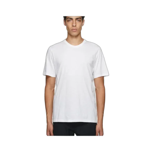 White T-Shirt With Round Neck