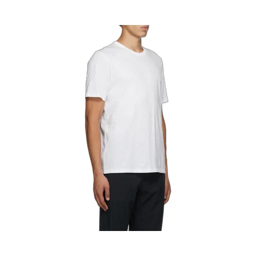 White T-Shirt With Round Neck