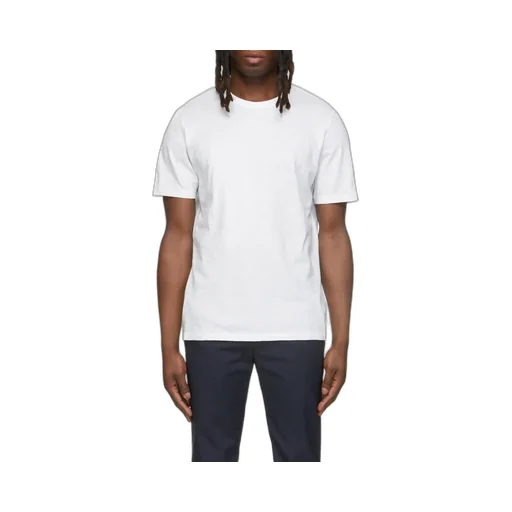 White T-Shirt With Round Neck