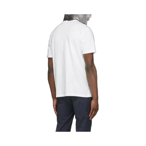 White T-Shirt With Round Neck