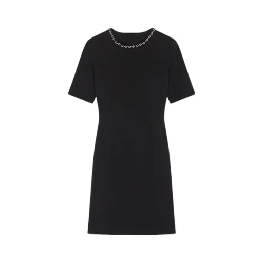 Punto Milano Dress With Chain Collar