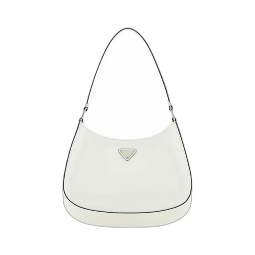 Prada Cleo Brushed Leather Shoulder Bag