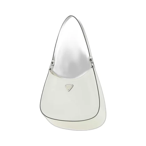 Prada Cleo Brushed Leather Shoulder Bag