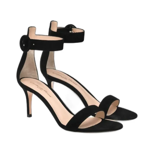 Adjustable Ankle Strap High-Heeled Sandals