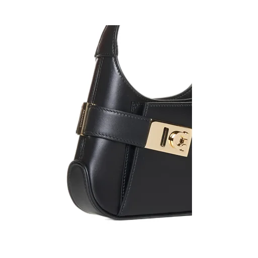 Salvatore Ferragamo Hobo Gancini-Buckle Mini Tote Bag