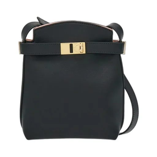 Salvatore Ferragamo Hug Gancini-Plaque Phone Holder