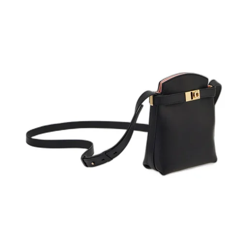 Salvatore Ferragamo Hug Gancini-Plaque Phone Holder