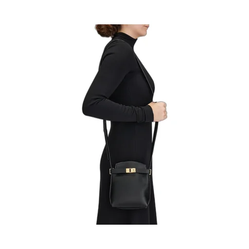 Salvatore Ferragamo Hug Gancini-Plaque Phone Holder