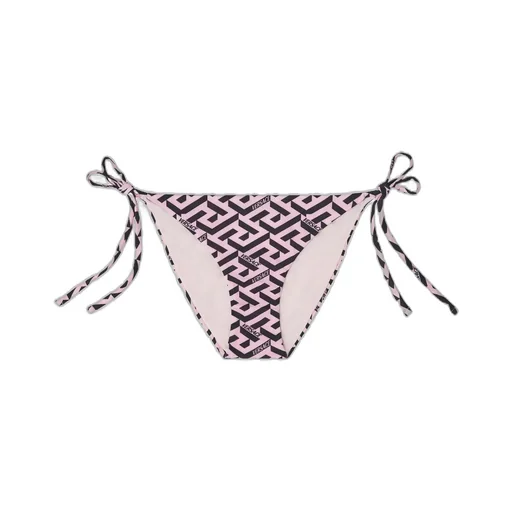 Greca Signature-Print Bikini Bottoms
