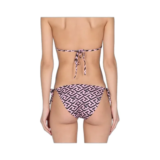 Greca Signature-Print Bikini Bottoms
