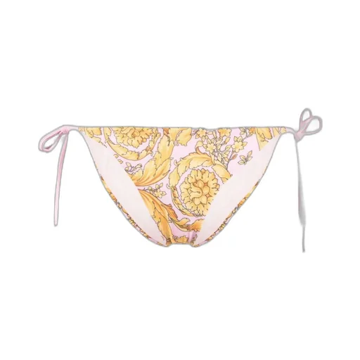 Barocco-Print Bikini Bottoms